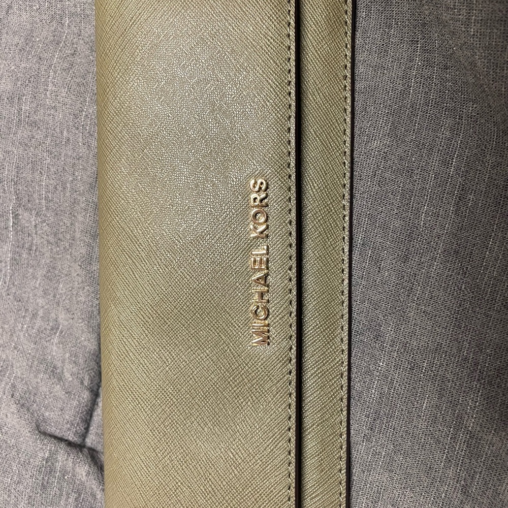 Michael Kors Olive Green Wallet